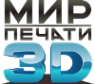 Логотип компании Мир 3D печати