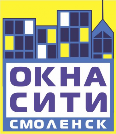 Логотип компании ОКНА СИТИ Смоленск