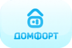 Логотип компании ДОМФОРТ